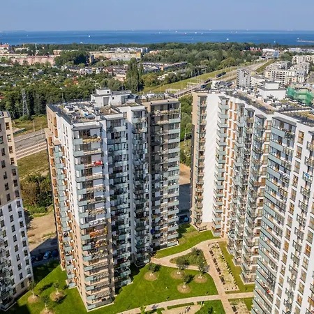 Apartment Nowa Letnica With Sauna & Gym & Kids Play In By Renters *
