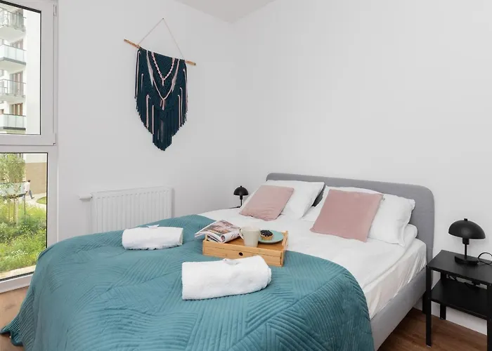 Nowa Letnica With Sauna & Gym & Kids Play In By Renters 公寓 格但斯克