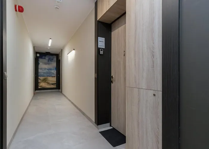 公寓 Nowa Letnica With Sauna & Gym & Kids Play In By Renters 格但斯克