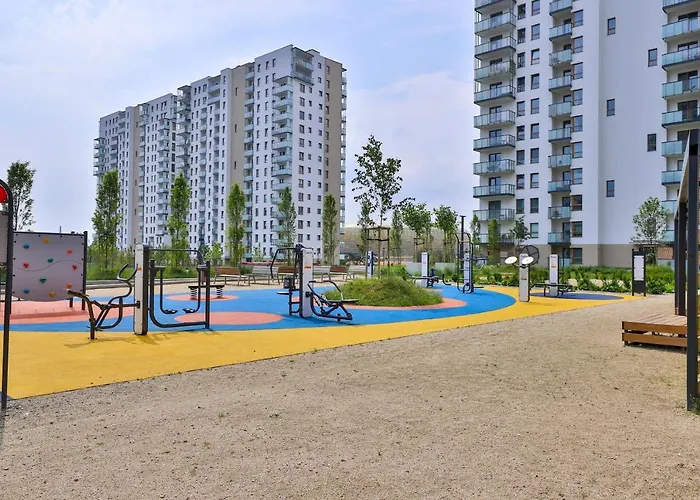 公寓 Nowa Letnica With Sauna & Gym & Kids Play In By Renters *